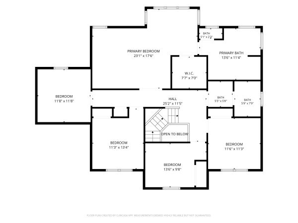 Second Floor floor plan